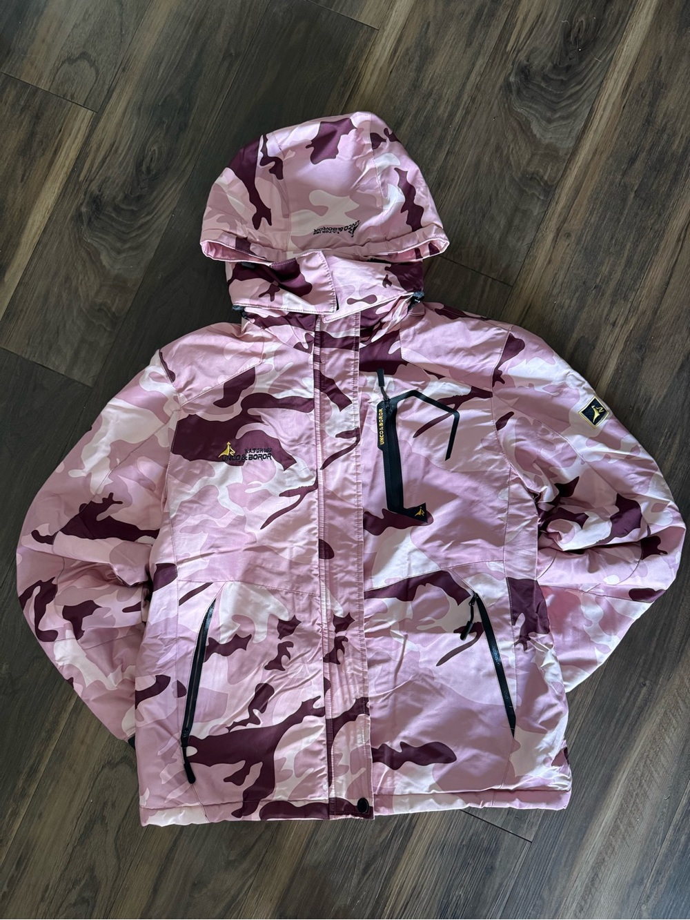 Pink Camo Snowboard/Ski Jacket